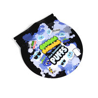 Bolsa de Mylar de 3.5g a Prueba de Olores, Impresa Personalizada, de Grado Alimenticio, con Cierre Vertical y Forma Especial para Dulces y Bocadillos
