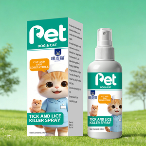 Spray anti-tiques et poux <span class=keywords><strong>pour</strong></span> animaux de compagnie à base de plantes 100 ml <span class=keywords><strong>pour</strong></span> chiens et chats, répulsif longue durée 12H contre <span class=keywords><strong>les</strong></span> puces, <span class=keywords><strong>les</strong></span> moustiques, <span class=keywords><strong>les</strong></span> <span class=keywords><strong>acariens</strong></span> - Product Image 4
