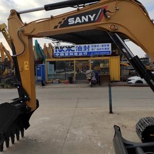 รถขุดไฮดรอลิกขนาดเล็ก SANY SY60C มือสอง 6 ตัน เครื่องจักรก่อสร้างประสิทธิภาพสูงของแท้ มีสินค้าในสต็อก - Product Image 4