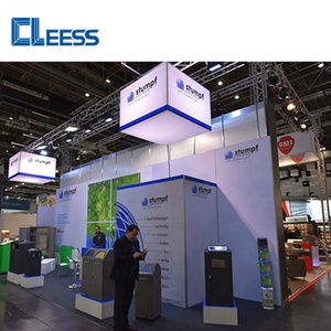 Modular nhôm Booth Frameless seg khung backlit Led triển lãm thương mại treo hiển thị dấu hiệu - Product Image 4