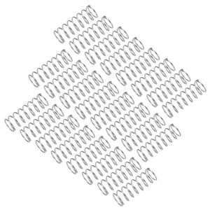 Muelles de Compresión Largos de Acero Galvanizado a Presión, con Recubrimiento de Zinc de Color, Personalizados OEM - Product Image 2