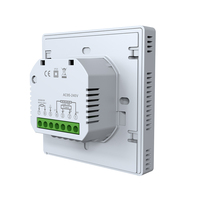 Controlador de Temperatura para Sistema de Calefacción por Suelo Radiante Inteligente, Controlador de Temperatura Digital Programable Modbus para Calefacción por Suelo Radiante, Termostato