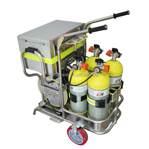 Unité d'Alimentation en Air Respiratoire Mobile de Haute Qualité sur Chariot - Source d'Air de Sécurité pour les Lieux de Travail Industriels - Product Image 3