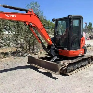 Excavadora pequeña de cadenas Kubota KX163-5 original japonesa de segunda mano con excelentes horas de trabajo reducidas y precios bajos en venta - Product Image 2