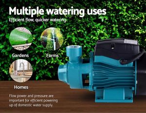 مضخة أرضية شمسية بتيار مستمر 24 فولت QB60 0.5HP مضخة مياه بالطرد المركزي المغمورة من الفولاذ المقاوم للصدأ للري الزراعي نظرية السائل - Product Image 3