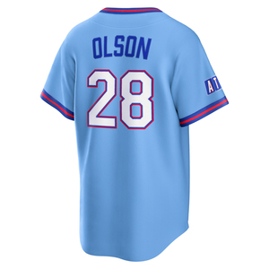 Maillot de baseball City Connect 2026 pour hommes, brodé, Ronald Acuna Jr, Ozzie Albies, Matt Olson, Austin Riley, Dale Murphy, Tailles S-3XL - Product Image 2