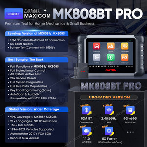 MaxiCom MK808BT PRO OBD2 : Scanner de diagnostic automobile pour toutes les voitures, outil de diagnostic de véhicule Altar MK808 MX808 MaxiCOM MK808BT PRO Au - Product Image 4
