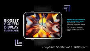 DM100 Smart <b>Watch</b> Large Screen Android <b>SIM</b> <b>Card</b> Support GPS Smart 4G <b>Watch</b> - Product Image 6