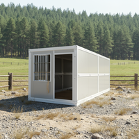 Maison de conteneur pliable X GCH OEM préfabriquée pour usage résidentiel et bureautique, maison de conteneur pliable X mobile