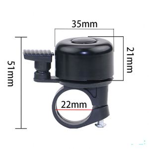Campana de Advertencia de Seguridad para Ciclismo Deportivo, Campana de Bicicleta de Montaña con Sonido Fuerte y Claro, Campana de Bicicleta de Aleación de Aluminio - Product Image 2