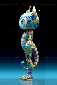 Creación Cultural Inmaterial Cloisonne Constelación Adornos <span class=keywords><strong>Escorpio</strong></span> - Product Image 3