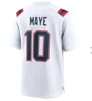 Jahitan Berkualitas Terbaik Dapat Disesuaikan # 10 MEI # 0 GONZALEZ # 8 DIGGS # 12 BRADY  Jersey Sepak Bola Amerika