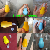 Pompe à aspiration nasale en Silicone pour bébé, nettoyeur de Mucus pour nouveau-né, sûre et Non toxique, anti-rétro,