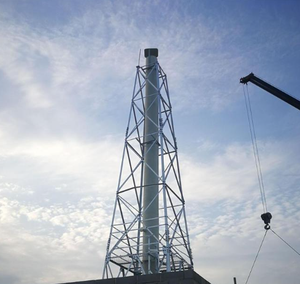 संचार धुएं का पता लगाने के लिए उच्च तापमान प्रतिरोधी स्टील चिमनी टॉवर सिग्नल ट्रांसमिशन खतरनाक अपशिष्ट उपचार - Product Image 1