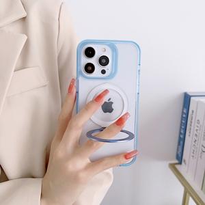 <span class=keywords><strong>Coque</strong></span> de téléphone en TPU <span class=keywords><strong>transparente</strong></span> magnétique chaude avec support pour <span class=keywords><strong>iPhone</strong></span> 15 14 13 <span class=keywords><strong>12</strong></span> 11 <span class=keywords><strong>Pro</strong></span> <span class=keywords><strong>max</strong></span> housse antichoc accessoires de téléphone portable - Product Image 4