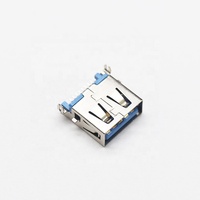 Platten richtung Kupfer legierung Shell Pcb USB 3.0 Typ c Typ Buchse Vertikale Buchse 180 Grad Positionen 9-poliger Stecker Jack Connector