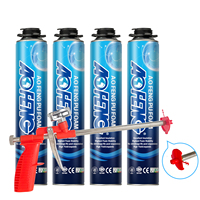 Échantillon Gratuit Usine Directe Mousse PU en Spray à Forte Adhérence Isolation Phonique Mousse Expansive Polyuréthane Scellant
