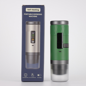 3 in 1 New <b>Coffee</b> <b>Maker</b> <b>Portable</b> Mini Display <b>Coffee</b> <b>Maker</b> Espresso <b>Portable</b> <b>Coffee</b> <b>Maker</b> 20 Bar Household Car Wireless Heating - Product Image 1