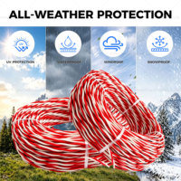 Câble électrique flexible RVS 2 conducteurs 0,75 mm² à 4,0 mm² Couleurs standard pour haut-parleurs pour câblage de système PA Durée de vie de cinquante ans