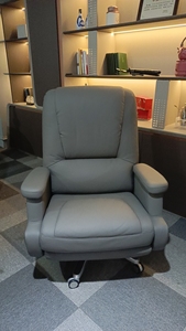 Nouveau design chaise de bureau électrique en cuir véritable avec massage fonction pause déjeuner président PDG patron chaise d'ordinateur - Product Image 3