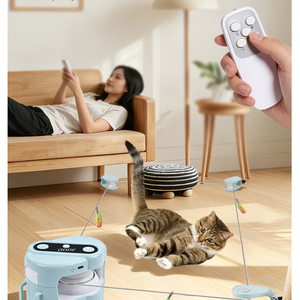 ของเล่นแมวอัตโนมัติ - หนูเดินได้ ลดน้ำหนัก ของเล่นแมวอัจฉริยะแบบชาร์จไฟได้ - Product Image 3