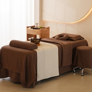 ชุดผ้าปูเตียงสีน้ำตาลเข้ม 4 ชิ้น ปลอดภัยต่อสุขภาพ พร้อมผ้าคลุมเตียงแบบกำหนดเองได้ - Product Image 3