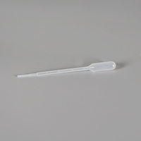 Meilleures pipettes Pasteur jetables en polypropylène de 1ml Pipettes de transfert graduées en plastique