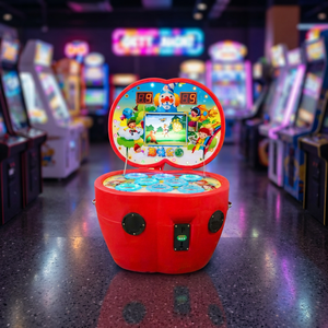 เครื่องเกมตีหนู HGR Amusement Hit a Mouse รุ่น Arcade สำหรับเด็กและผู้ใหญ่ เล่นคนเดียวหรือสองคน ใช้ค้อนตีหนู - Product Image 5