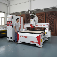 Fabricante de Routers CNC SIGN, Máquina para Trabajar la Madera A4-1325/2030-L8-E ATC para Muebles, Puertas y Ventanas de Madera