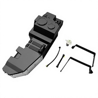 Tangki Bahan Bakar Tambahan JK Long Range 110L untuk GX550H P44 Overlanding Desert Adventure, Bahan Aluminium Magnesium Alloy, Part 4x4