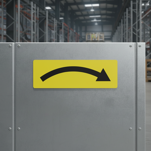 Comprar Pegatinas Adhesivas Rectangulares con Fondo Amarillo, Resistentes al Calor y al Agua, para Seguridad Vial, Cerveza, Café y Bebidas - Product Image 3