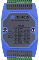 Module d'entrée de température Taihua Instrument PT100 TD-4015S/4018+ Type de thermocouple K RS485 MODBUS-RTU Isolé Grade industriel
