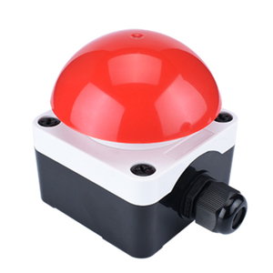Boîtier d'arrêt d'urgence avec interrupteur au pied et commande manuelle, auto-bloquant et auto-réinitialisant, étanche IP65 pour le contrôle en atelier - Product Image 3