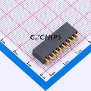 SSW-110-01-G-D Pin Socket Through hole Component (THT),P=2.54mm Connector 2.54mm 2.54mm Square Hole Through Hole - Product Image 2