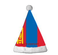 Meistverkaufte Moldau-Flagge Weihnachtsmützen Komfortable Plüsch-Weihnachtsmützen für Erwachsene Neujahrs-Festliche Party-Kopfbedeckung