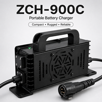 Chargeur de batterie au lithium NMC 18S 75,6V 15A pour vélo électrique 72V, moto, VTT, utilisation portable
