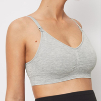 Soutien-gorge de maternité personnalisé sans couture à clipser facile pour femmes soutien-gorge d'allaitement aussi confortable qu'une seconde peau