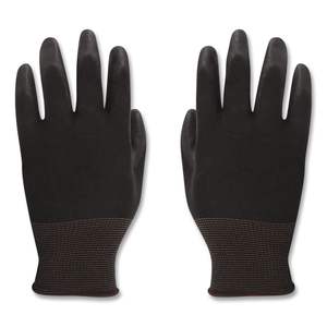 Gants anti-coupure en HPPE enduits de Palm Boardwalk, taille 10 (très grande), couleur sel et poivre/noir, paquet de douze - Product Image 1