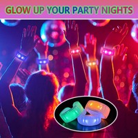 Nouveaux arrivages : bracelets LED personnalisés avec logo, DMX pour événements, bracelets LED contrôlés par ordinateur, bracelets lumineux LED.