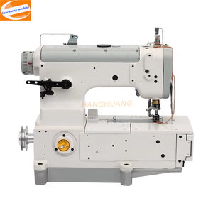 High-Speed Interlock <b>Sewing</b> <b>Machine</b> Manual Feed Home Use Binding Motor Tshirt Making <b>Machine</b> - Product Image 4