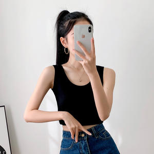 Paypal accepte les étiquettes gratuites imprimer et accrocher des étiquettes sérigraphie personnalisée votre logo ou conception femmes débardeur - Product Image 3