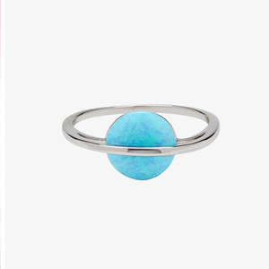 Anello Romantico con Gemma per Donne, Elegante Gioiello da Matrimonio alla Moda - Product Image 2