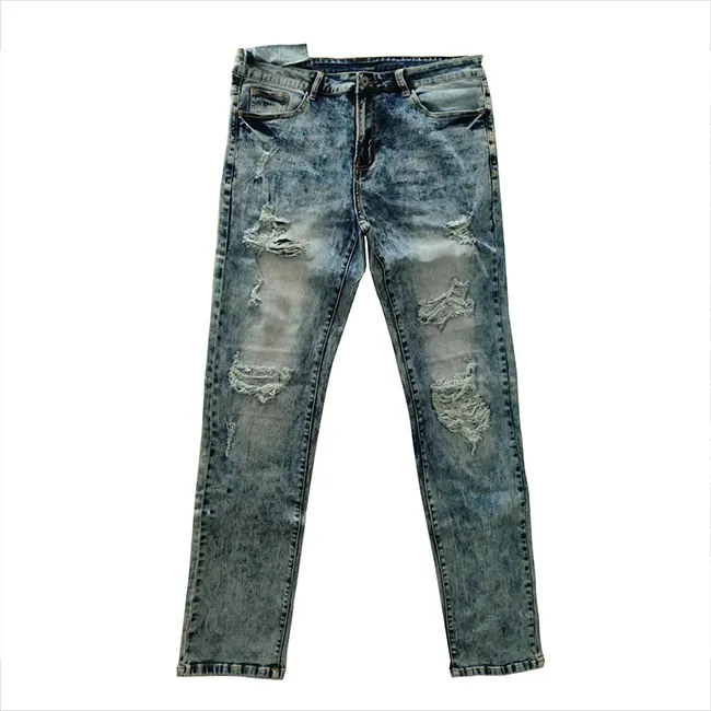 I più nuovi pantaloni da uomo alla moda di alta qualità pantaloni Jeans pantaloni in Denim elasticizzato TR per uomo