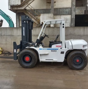 Forklift TCM100 <b>Mini</b> Forklift Second Hand Japan Original Import Lifting Height Offroad Internal Combustion Forklift CE Certified - Product Image 6