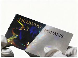 Superposition holographique transparente rectangulaire anti-contrefaçon à double couche, design personnalisé, application manuelle, pour usages multiples - Product Image 3