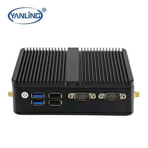 J6412 Mini <span class=keywords><strong>CPU</strong></span> Industrial PC Intel Celeron Quad Core Fanless Linux 4USB para 2HDMI DP Port Types AU US para Terminal de autoservicio - Product Image 2