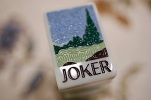Tuiles de Mahjong Américaines en Acrylique Thème Cowboy Western pour Fêtes, Rassemblements et Jeux de Loisirs – Style Américain Universel 36 (avec logo) - Product Image 4