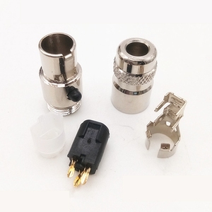 Micrófono Inalámbrico Mini Chapado en Oro con Conector XLR de Tres Núcleos, Cabezal Mini Cannon Metálico Chapado en Oro con Núcleo de Cobre - Product Image 2