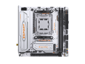 Nueva Placa Base MS-eSport B850ITX WIFI ICE Compatible con CPU 7800X3D/9800X3D/9700X, Memoria DDR5 de Cuatro Canales, Formato <span class=keywords><strong>AM5</strong></span> B850 <span class=keywords><strong>ITX</strong></span> para Escritorio - Product Image 6