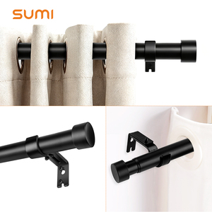 <span class=keywords><strong>Asta</strong></span> per Tende in Ferro Moderna con Design Retrattile a Spirale, Opzioni di Lunghezza 5m/6m, Decorazione per la Casa - Product Image 1